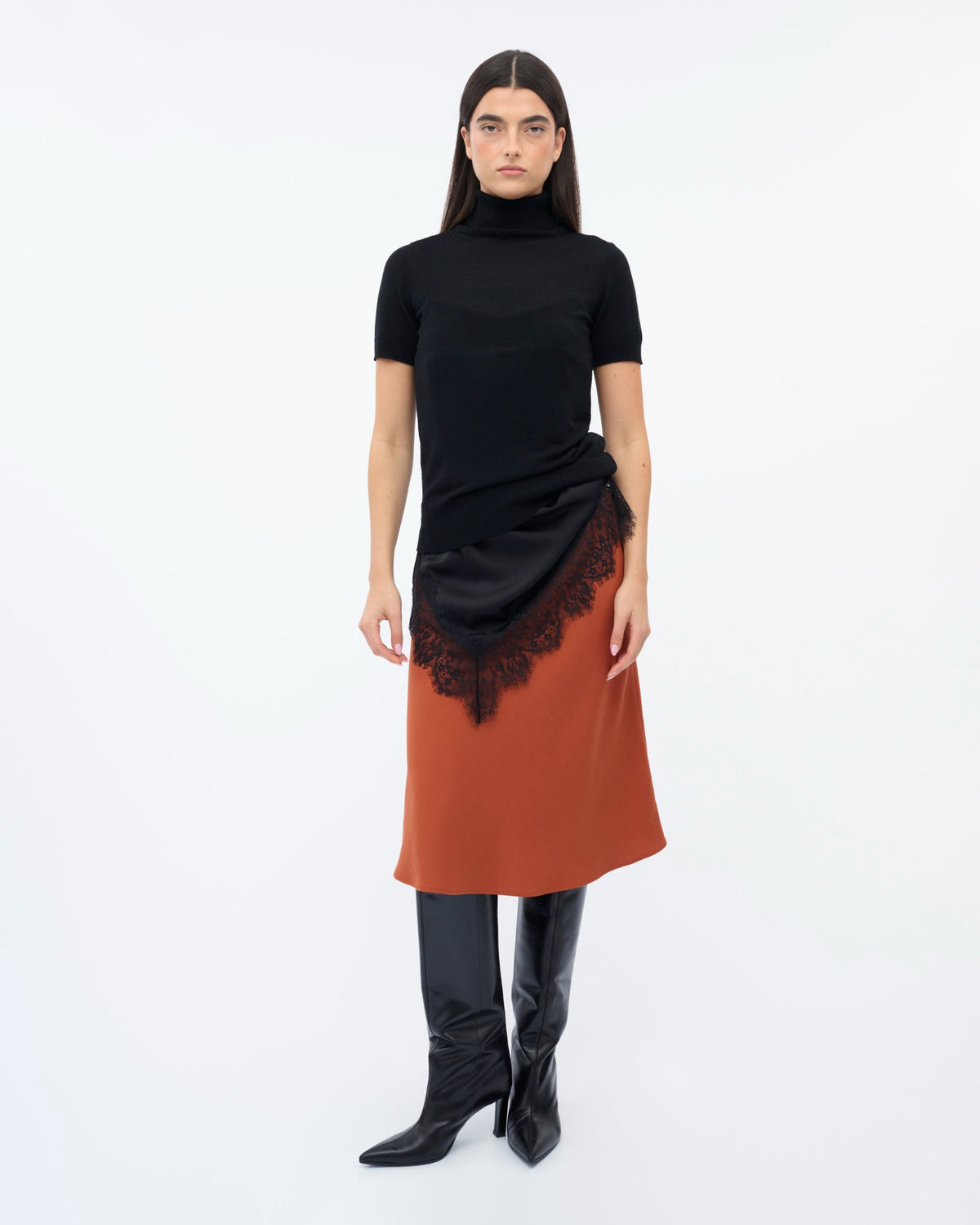 ISABEL SKIRT RUST - image 3