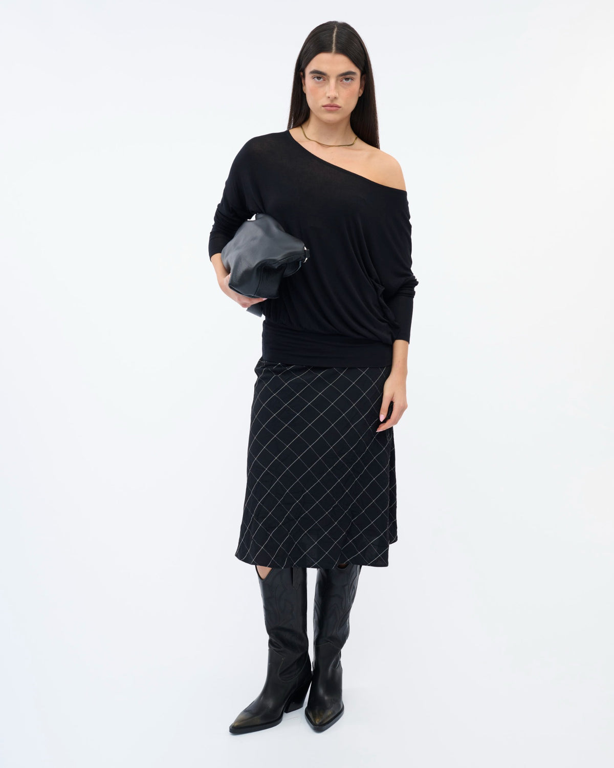 ISABEL SKIRT CHECKS - image 1