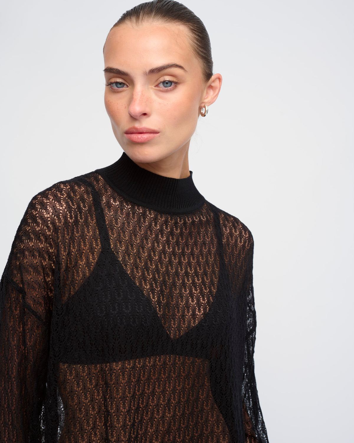 MONET LACE SWEATER