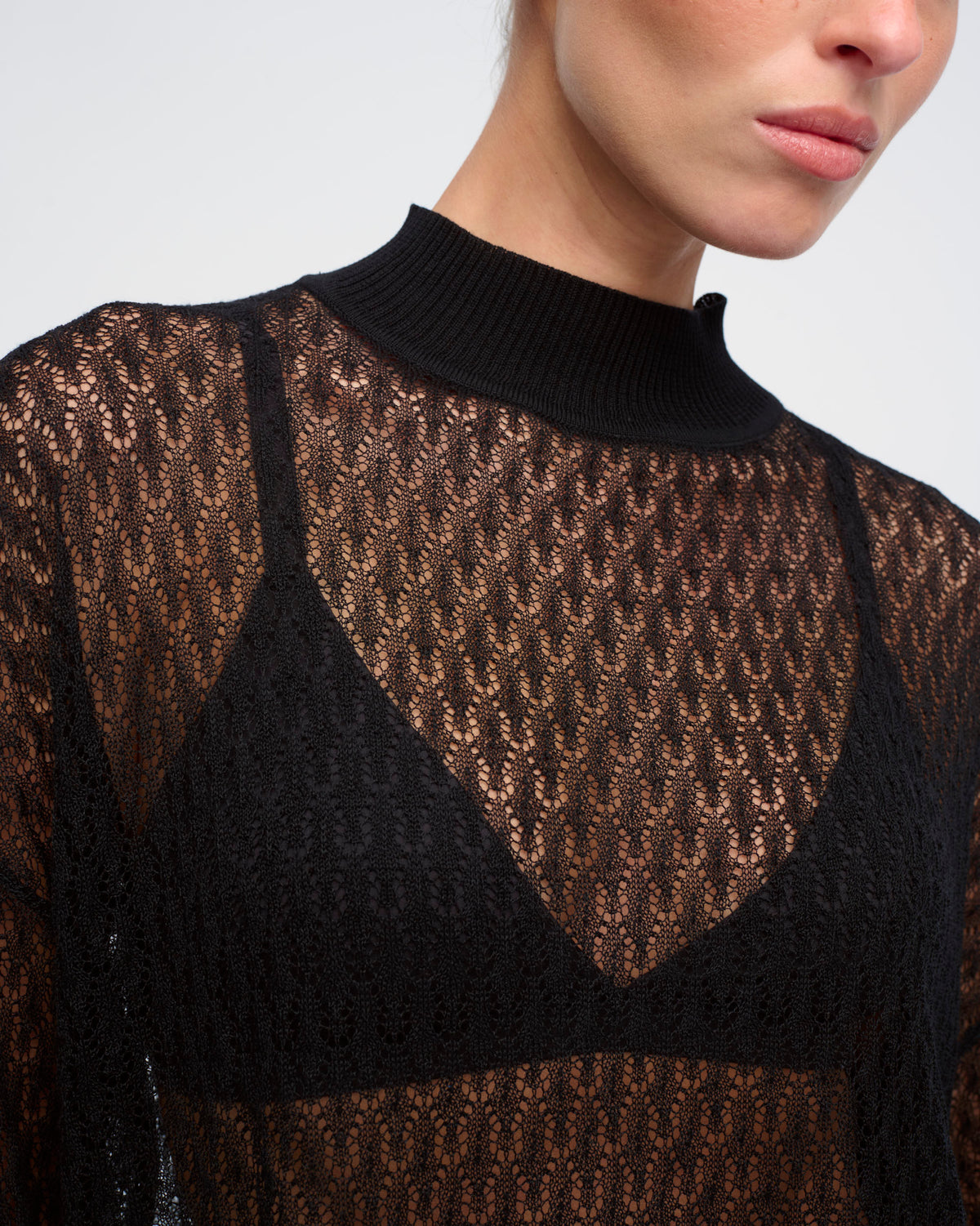 MONET LACE SWEATER