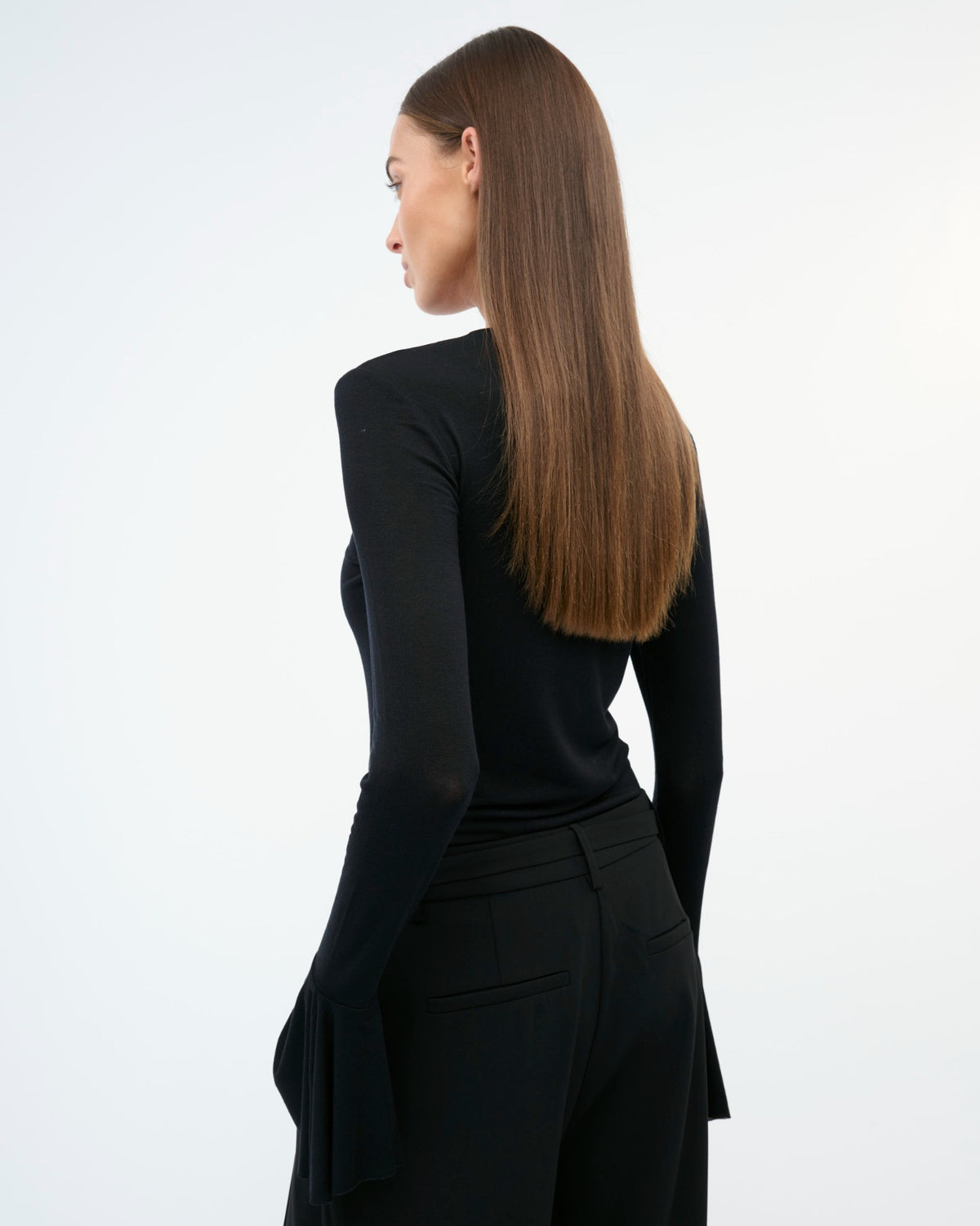 FLORENCE TOP - BLACK - Photo 1
