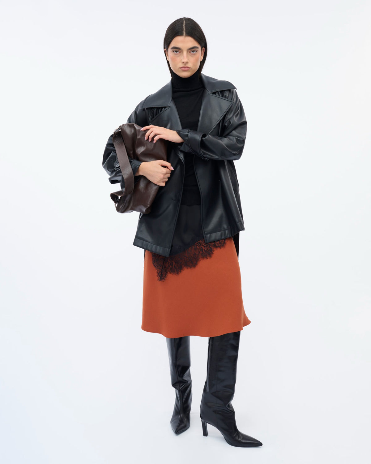 ISABEL SKIRT RUST - image 2