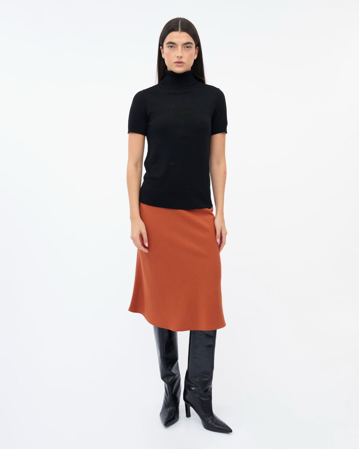ISABEL SKIRT RUST - image 1