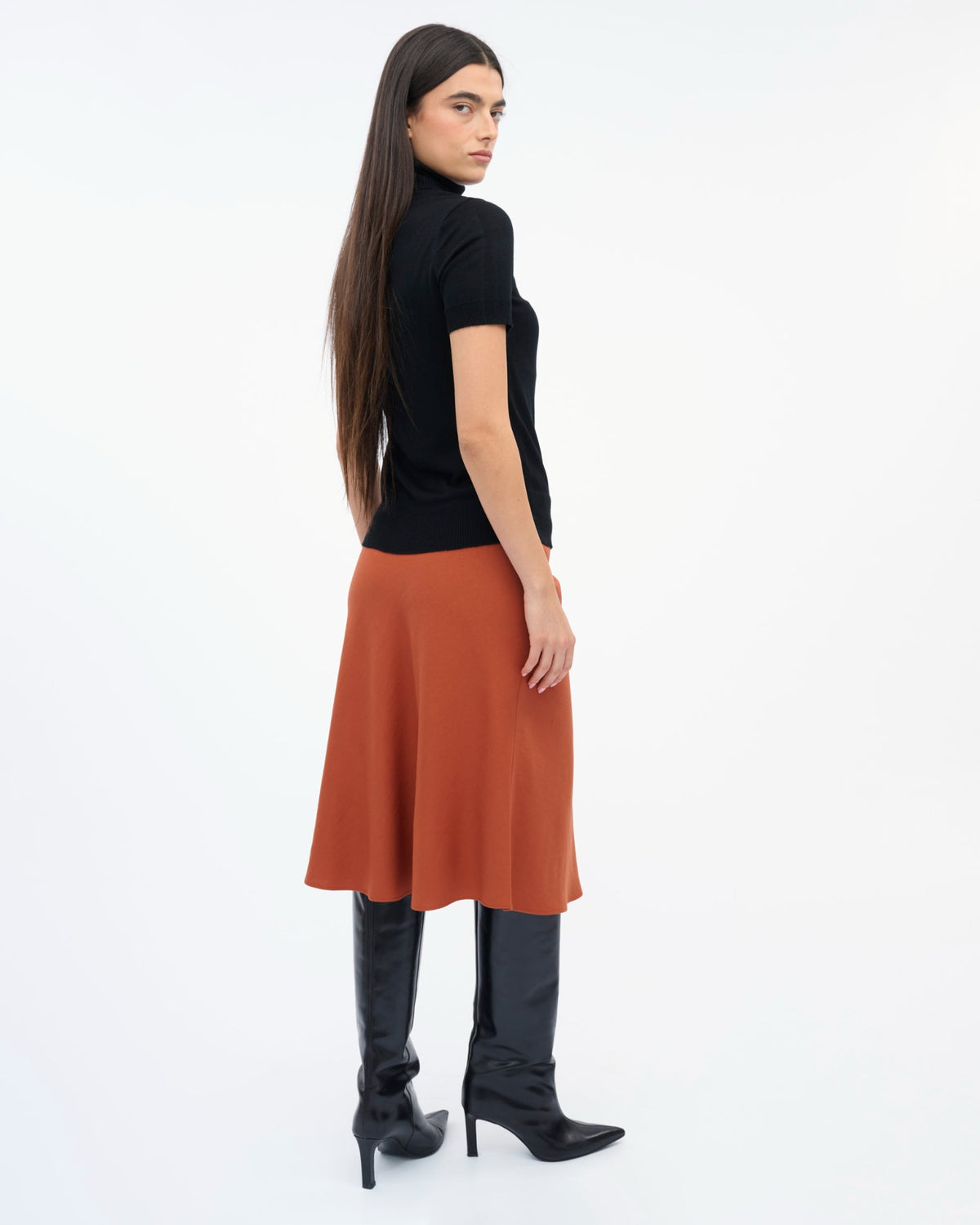 ISABEL SKIRT RUST - image 6