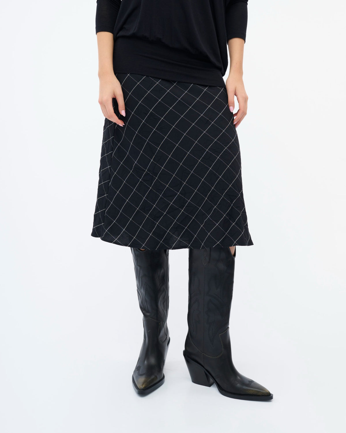 ISABEL SKIRT CHECKS - image 2