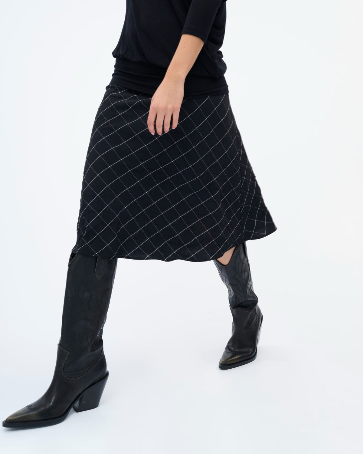 ISABEL SKIRT CHECKS - image 3