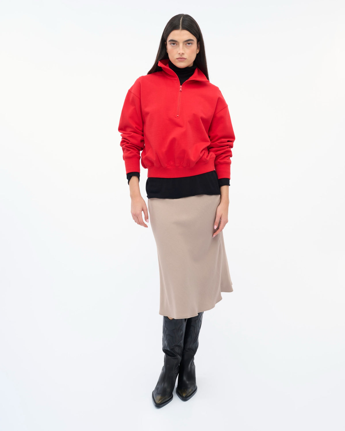 ISABEL SKIRT COFFEE - image 1