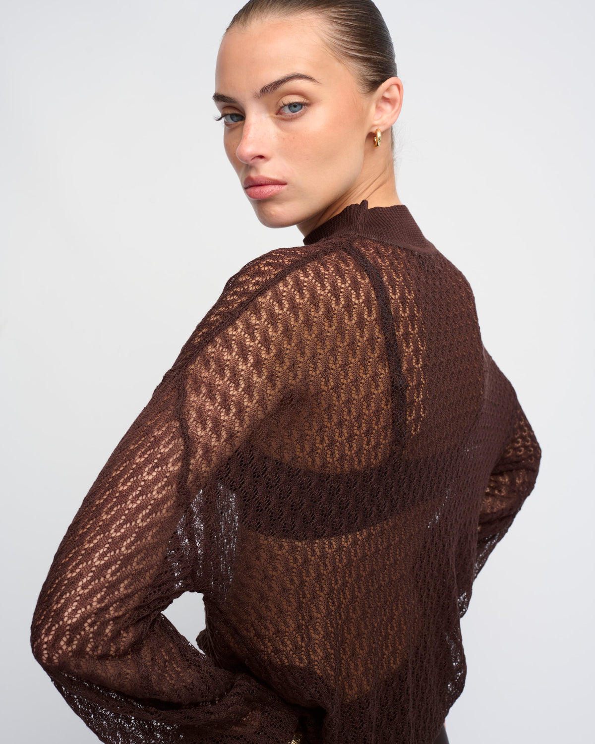 MONET LACE SWEATER