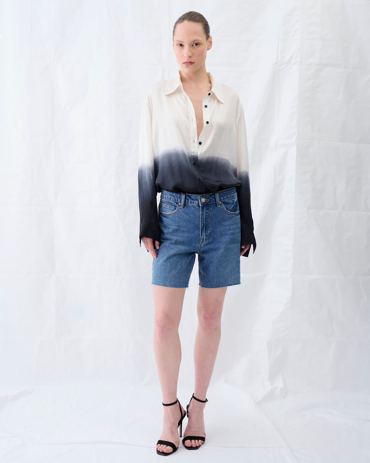 TOM DENIM SHORTS