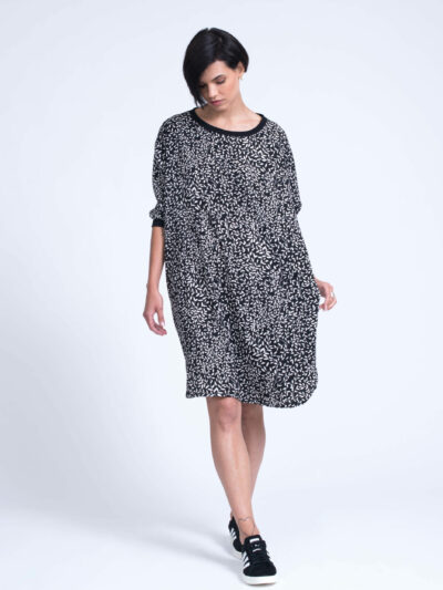 שמלה | RIPLEY | שחור לבן