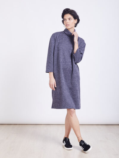 שמלה | NINA | אפור