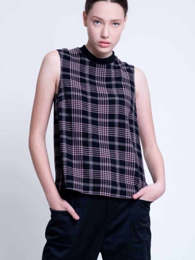 חולצה | LALI | שחור ורוד | PreOrder