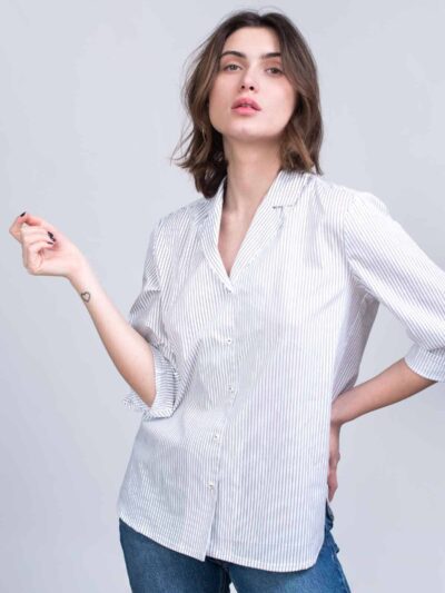 חולצה | MARSEILLE | פס צר | PreOrder