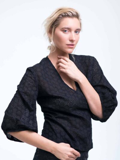 חולצה | CARMELA | שחור