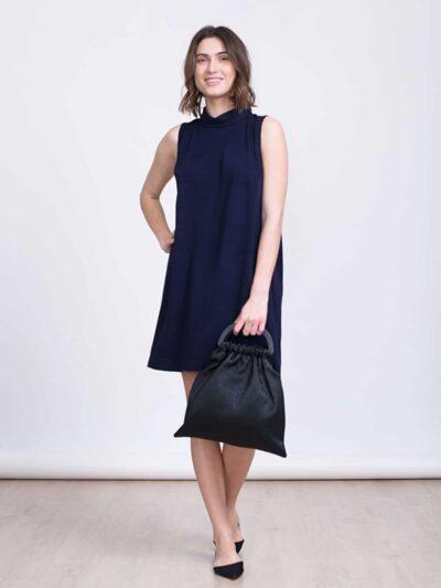 שמלה | NICOLA | סגול