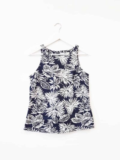 חולצה | BALI | כחול לבן | PreOrder