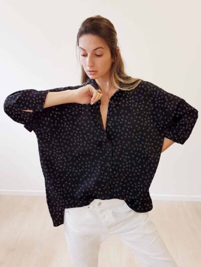 Top | DANIELA | Black Hearts