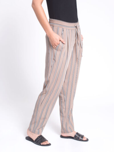 מכנסיים | ASIF | בז' פסים