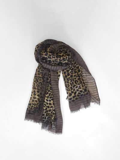 Scarf | TAI | Brown
