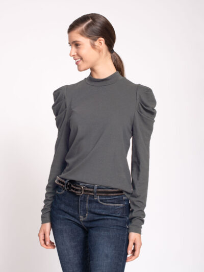 Top | LAURA | Gray
