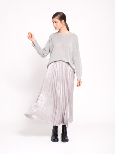 Skirt | ROXANNE | Gray Silver
