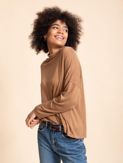 Top | NICOLE | Brown