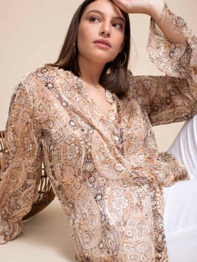 Shirt | KHLOE | Camel