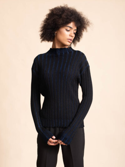 Knitwear | STARY NIGHT | Black and blue