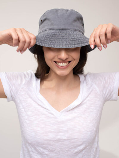 Cotton Bucket Hat | Gray